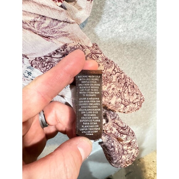 Knox Rose Cardigan Sweater Women's XL Multicolor Floral 100% Rayon Open Front - Picture 7 of 11